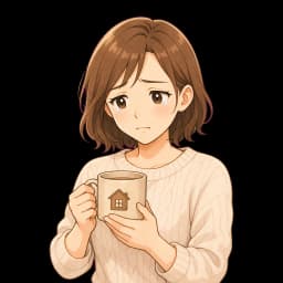注文住宅の保証と点検を確認する先輩施主のアヤ