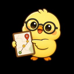 注文住宅の着工前確認を案内するひよこ